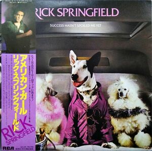 LP Rick Springfield Success Hasn't Spoiled Me Yet RPL8127 RCA /00260