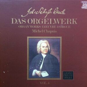 独2discs LP Joh: Sebast: Bach - Michel Chapuis Das Orgelwerk = Organ Works = L'Oeuvre D'Orgue Vol. 4 BC25101 TELEFUNKEN /00520