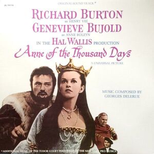 米LP Georges Delerue, New York Pro Musica Original Sound Track Anne Of The Thousand Days DL79174 MCA /00260