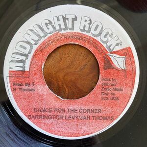 ジャマイカ7 Barrington Levy / Jah Thomas Dance Pon The Corner NONE Midnight Rock /00080