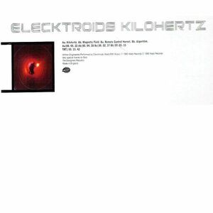 米12 Elecktroids Kilohertz WAP65 Warp Records /00250