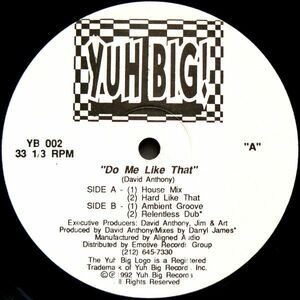 米12 David Anthony Do Me Like That YB002 Yuh Big /00250