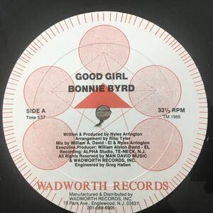 米12 Bonnie Byrd Good Girl / We Can Make It WAD417 WADWORTH /00250