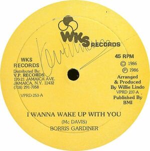 米12 Boris Gardiner I Wanna Wake Up With You VPRD253 WKS Records /00250