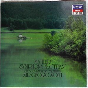 LP Mahler - Chicago Symphony Orchestra, Sir Georg Solti Symphony No.1 L20C2003 London Records /00260