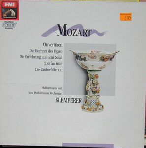 独LP Mozart, Otto Klemperer Ouverturen 0237694081 HIS MASTER'S VOICE /00260
