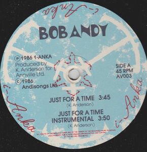 英12 Bob Andy Just For A Time AV003 I-Anka /00250