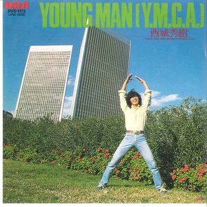 7 Hideki Saijo Young Man (Y.m.c.a.) / Hideki Disco RVS1172 RCA Japan Vinyl /00080