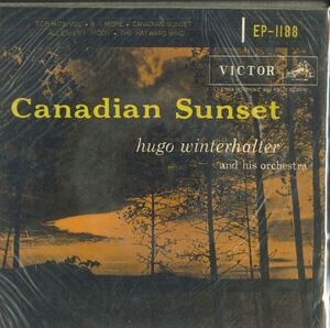 7 Hugo Winterhalter & His Orchestra Canadian Sunset EP1188 VICTOR /00080