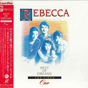 LASERDISC レベッカ Best Of Dreams The Video One SRLM263 EPIC SONY /00600