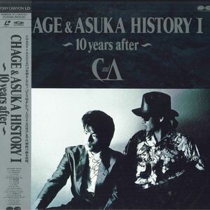 LASERDISC Chage&asuka HISTORY1-10 years af G55M0336 PONYCANYON /00500