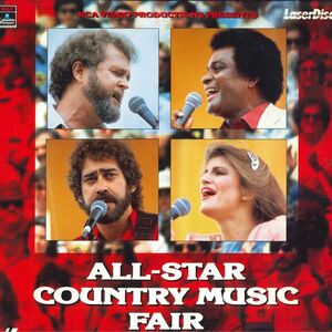 LASERDISC Various All Star Country Music Fair SM0683165 LASER VISION Japan /00600
