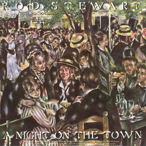 LP Rod Stewart A Night On The Town P10188W WARNER BROS /00260