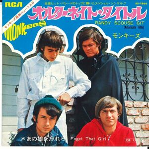 7 Monkees Randy Scouse Git / Forget That Girl SS1866 RCA /00080