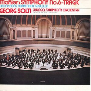 2LP Georg Solti,chicago Symphony Orchestra Mahler SLC23878 LONDON Japan Vinyl /00660