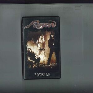 VHS Poison 7 Days Live TOVW3171 EMI /00300