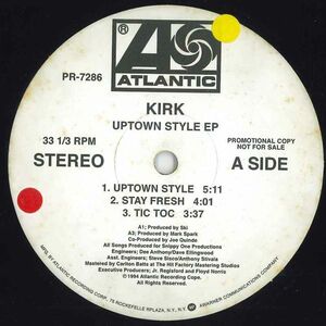 米12 Kirk Uptown Style EP PR7286PROMO ATLANTIC プロモ /00250