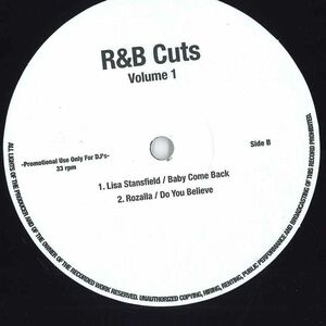 12 Various R&b Cuts Volume 1 NONE NONE プロモ /00250