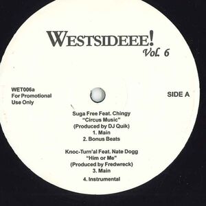 米12 Various Westsideee! Vol. 6 WET006PROMO Not On Label プロモ /00250