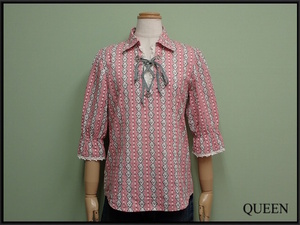  free shipping Orachten tyrolean blouse *D36V Europe made / tyrolean shirt chiroru/ pull over /@A1/23*7*5-10