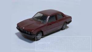 herpa/ヘルパ 1/87 HO サイズ BMW 323i 茶色/マルーン色/マロン/栗色/あずき色/小豆色 ドイツ製【箱無し・傷あり】1個