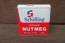  Schilling NUTEG スパイス缶 ヴィンテージ アメリカ 店舗 ガレージ ジャンク USA（A-303） _画像1