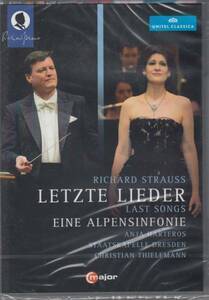 [DVD/C Major]R.シュトラウス:4つの最後の歌&アルプス交響曲他/ハルテロス(s)&ティーレマン&シュターツカペレ・ドレスデン 2014.6.9