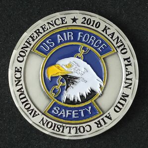 長期保管品 記念コイン 米軍横田基地 YokotaAirBase 記念品 aviation 航空 マニア 2010 唯一無二メダル