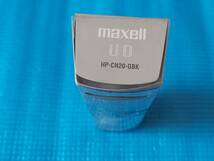 maxell カナルタイプヘッドホン HP-CN20-GBK「未使用・未開封」_画像5