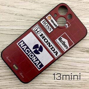 アイルトン・セナ レーシング スーツ マクラーレン iPhone 13 mini ケース F1 ホンダ