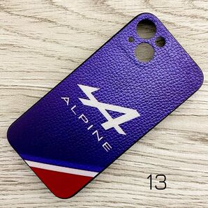 アルピーヌ ロゴ iPhone 13 ケース F1 Alpine ルノー