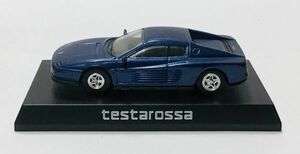 ○ MKA0102 サークルKサンクス限定　1/64 京商 フェラーリ ミニカーコレクション FERRARI TESTAROSSA テスタロッサMブルー　組み立て済