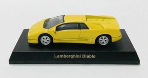 ○ MKA0104 サークルKサンクス限定　1/64 京商 ランボルギーニミニカーコレクション lamborghini DIABLO ディアブロ黄