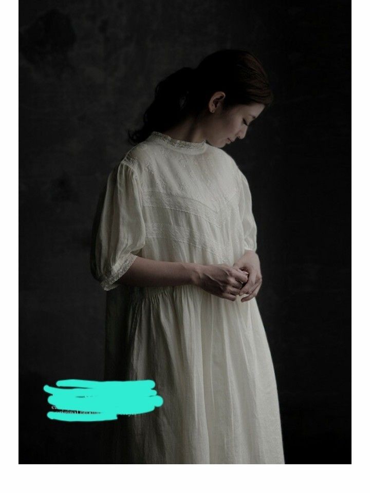 割引送料込み 高級光沢!ミナペルホネン nubesタックワンピース