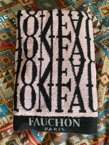 FAUCHON フォション　バスタオル　pロゴ