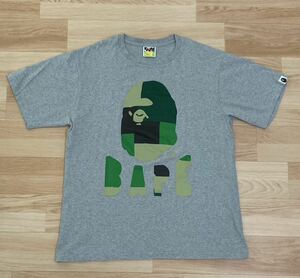 ★大人気★ APE 大猿 Tシャツ カレッジロゴ L kaws