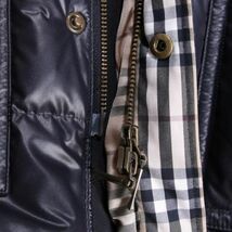 お買い得◆BURBERRY BLACK LABEL◆バーバリーブラックレーベル◆メンズ　男性用　ファー付ダウンコート　[L] ブラック br07014901_画像8