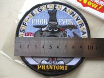 【送料無料】航空自衛隊JASDF F-4EJ GOLDEN ANNIVERSARY PHANTOM Ⅱ PHOREVERファイナルイヤー50周年パッチ/ファントム2patchワッペン M39_画像10