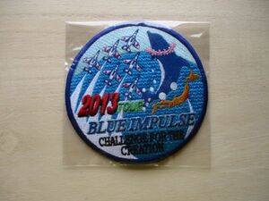 【送料無料】航空自衛隊ブルーインパルスBlue Impulse2013年ツアーTOURパッチ/カメオカT-4ワッペンPATCHアクロバットT-4航空祭JASDF M34