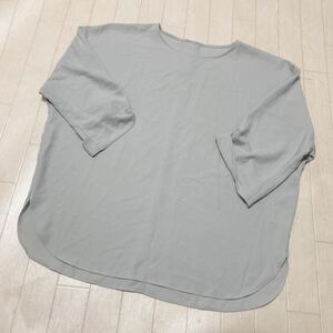 3587☆ laf... ラエフ トップス 半袖Tシャツ カットソー プルオーバー カジュアル レディース 2S ライトブルー