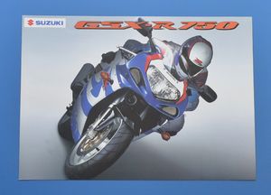 スズキ　GSX-R 750　SUZUKI　海外向けモデル　1999年11月　英語表記　カタログ【S輸2000-19】