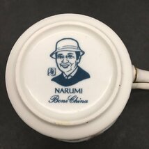 FG0619-25-3-4 NARUMI ナルミ カップ＆ソーサー 2客セット アンティーク 洋食器 花 金彩 口径8cm H6.5cm(カップ) W16cm(ソーサー) 60サイズ_画像7