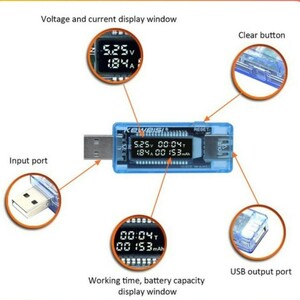 USB出力チェッカー　USBテスター　USB　電圧計　電流計