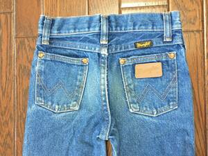 USA производства Wrangler WRANGLER 13MWZJP Kids джинсы 7SLIM молния fly Denim брюки ребенок одежда America производства 