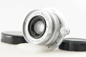★超美品★ Leica ライカ Summaron 35mm F3.5 Lマウント 付属品付★清潔感溢れる綺麗な外観! 光学系カビ・キズ無し! 細かく動作確認済!