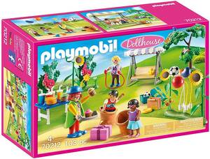 即決！新品 PLAYMOBIL プレイモービル ドールハウス 70212 お誕生日パーティー