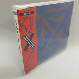 【新品未開封】X エックス／BLUE BLOOD ブルー・ブラッド／国内盤邦楽 CDアルバム／1989年当時物／32DH 5224／ CD、カセットテープ多数出品