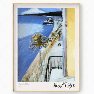 【最安保証】C1214 アンリ マティス Henri Matisse　絵画プリント キャンバスアートポスター 50×70cm 海外輸入 インテリア アート F