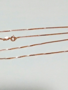  free shipping lady's necklace pink gold stylish lovely simple present 