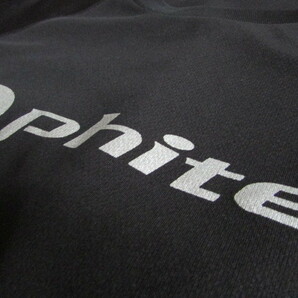使用少なめ ファイテン Phiten USED きれい 半袖 Tシャツ トレーニング ランニング ジョギング ブラック/シルバー系 メンズ Sサイズの画像2